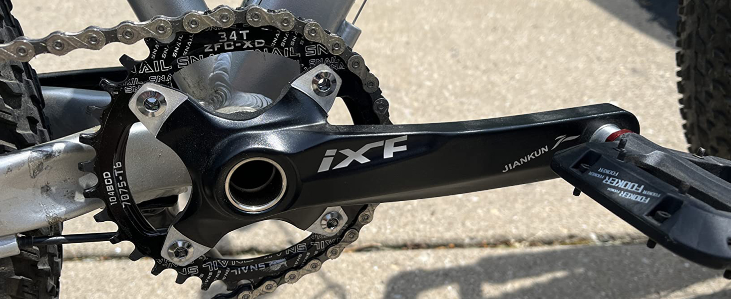 Amazon.com : CYSKY Bike Crank Arm Set Mountain Bike Crank Arm Set